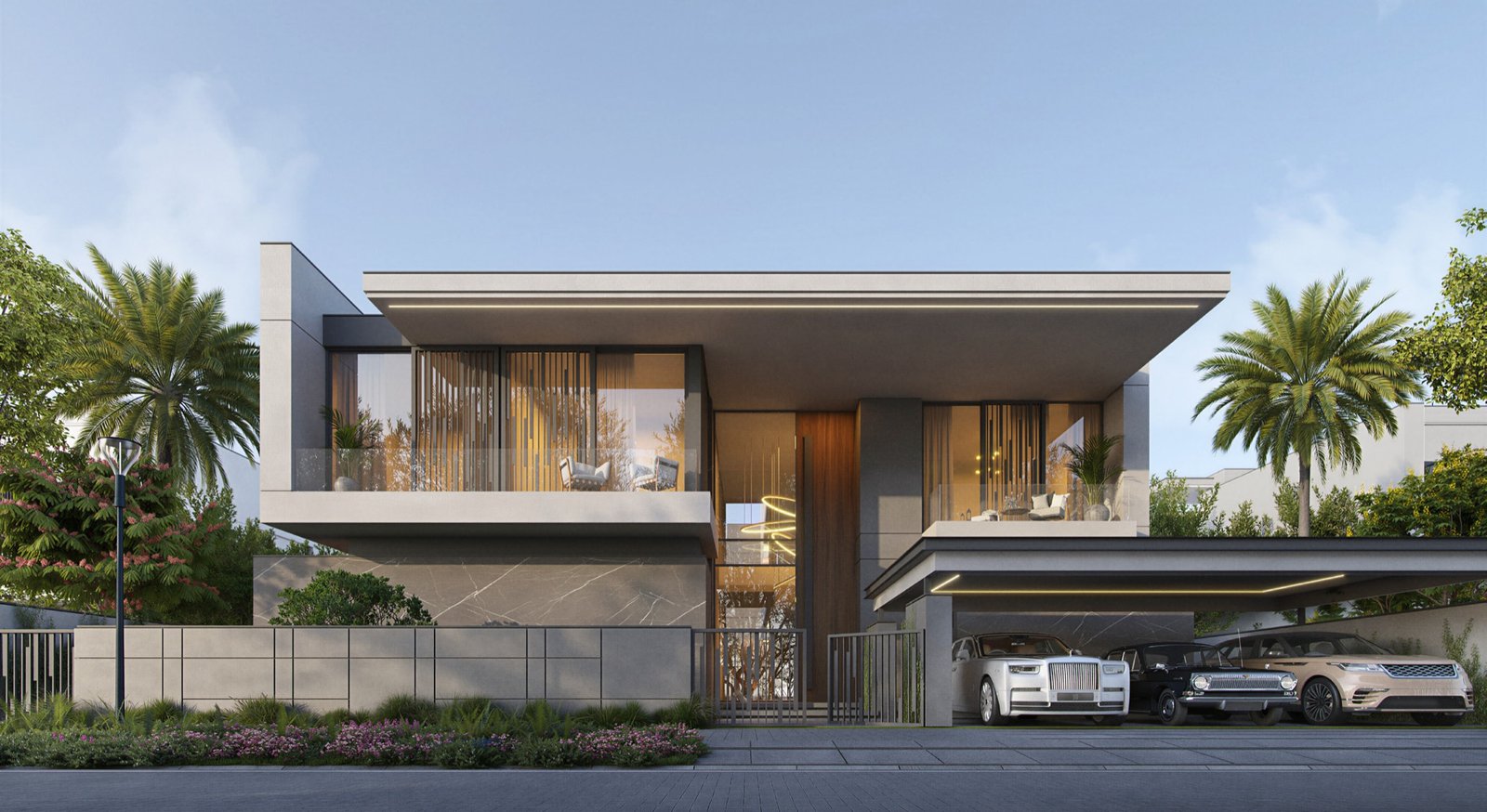 Cedarwood Estates South villa facade