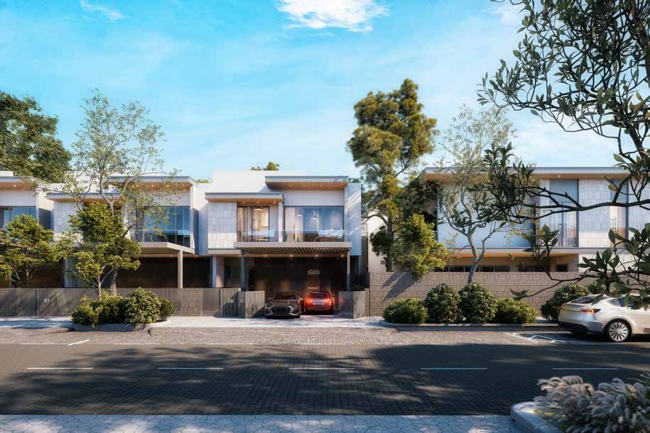 Pinewood Village four-bedroom mid-unit row